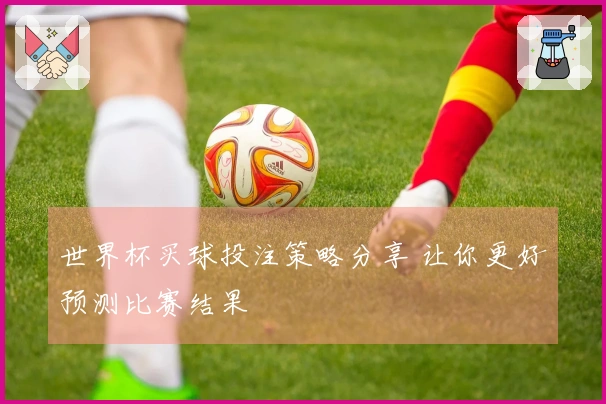 世界杯买球投注策略分享 让你更好预测比赛结果