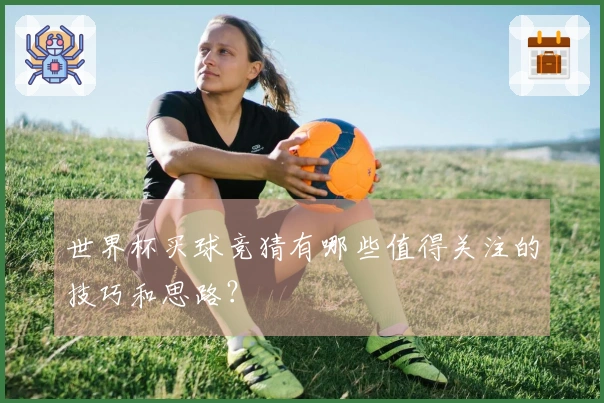 世界杯买球竞猜有哪些值得关注的技巧和思路？