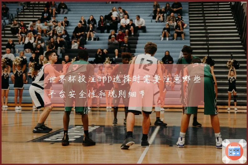 世界杯投注app选择时需要注意哪些平台安全性和规则细节
