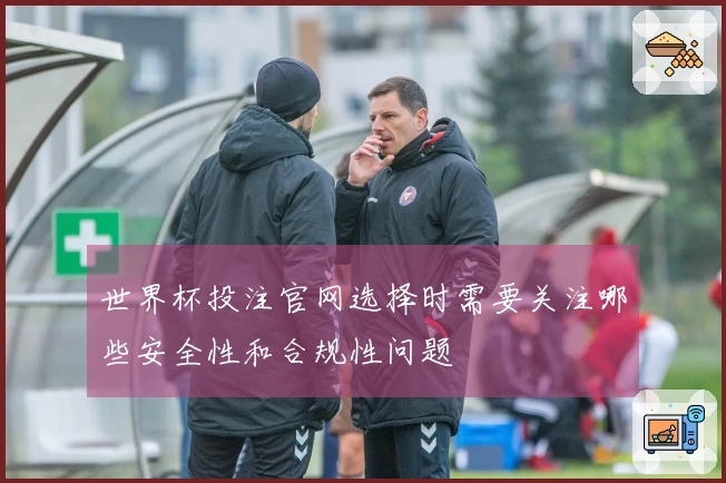 世界杯投注官网选择时需要关注哪些安全性和合规性问题